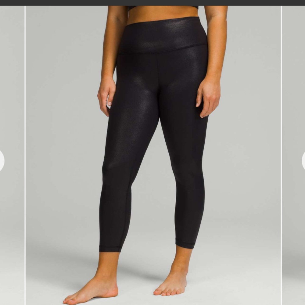 Lululemon Align High-Rise Pant 25" *Shine size8 - Picture 2 of 5